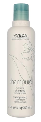 Aveda Shampure Nurturing Shampoo for Fine to Medium Hair | Gently Cleanses Hair | Daily Shampoo | 9% Naturally Derived* | Calming Aroma of Lavender & Ylang Ylang, 8.5 Fl Oz