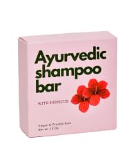 ORGANIC BEAUTY ESSENCE Moisturizing Ayurvedic Solid Shampoo Bar|Generous Lather for Gentle Cleansing| Condition & Shampoo All Hair Types| Paraben & Silicone-Free| 3 Oz