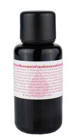 Living Libations - Organic / Wildcrafted Rose Cellular Renewal & Frankincense Firming Fluid (1 oz / 30 ml)