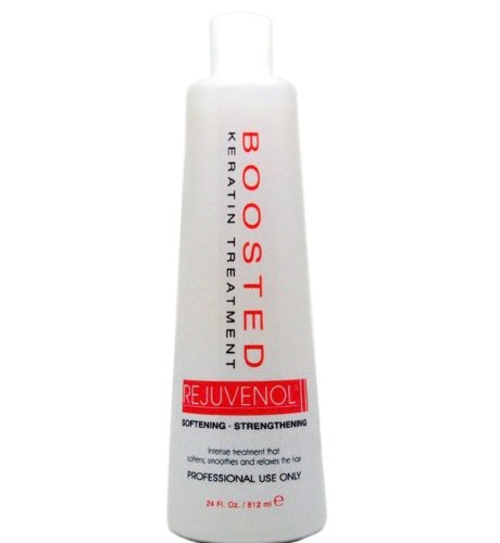 Rejuvenol Boosted Keratin Treatment 24 Oz - For coarse resistant and extremely curly hair.