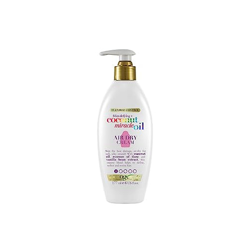 OGX Coconut Miracle Oil Leave In Air-Dry Hair Cream, 177 ml