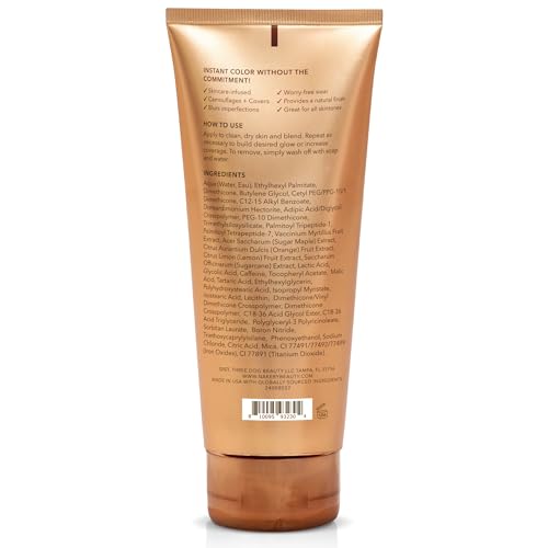 Nakery Cream Liquid Bronzer for Face and Body Glow - Washable Cream Bronzer - Instant Blurring Bronzer - Body Bronzer & Body Blur - Smoothing & Firming Bronzing Lotion for Youthful Glow