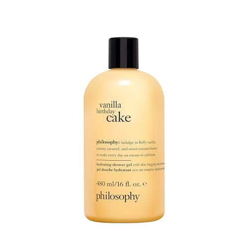 philosophy vanilla birthday cake shower gel 16 fl oz
