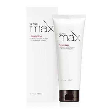 Global Max Freeze Wax 6.75 fl.oz(200ml) Strong Hold Hair Wax