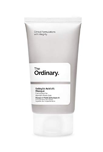 THE ORDINARY Salicylic Acid 2% Masque, Clarifying Charcoal & Clay Mask for Blemish-Prone Skin, 1.7 Fl Oz