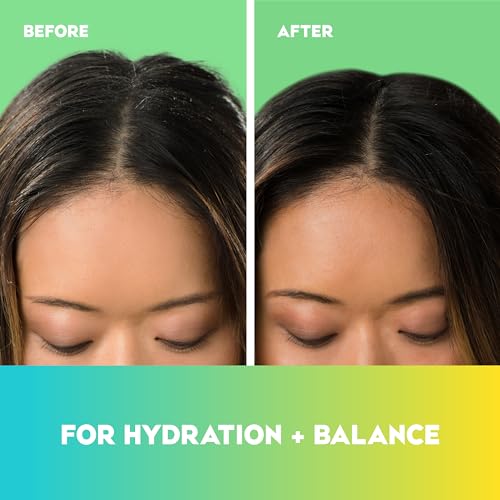 OGX Hydrating + Tea Tree Mint Conditioner, Nourishing & Invigorating Scalp Conditioner with Tea Tree & Peppermint Oil & Milk Proteins, Paraben-Free, Sulfate-Free Surfactants, 13 fl oz