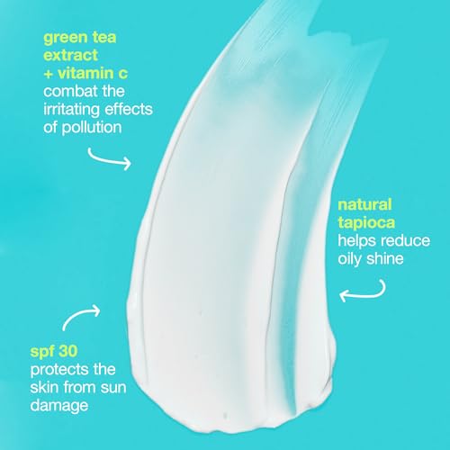 Dermalogica Clear Start Clearing Defense SPF30 (2 Fl Oz) Sunscreen Moisturizer for Acne Prone Skin with Vitamin C - Lightweight and Mattifying, Helps Reduce Shine