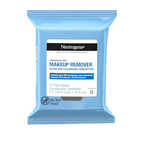 Neutrogena Cleansing Fragrance Free Makeup Remover Facial Wipes