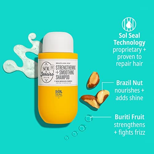 SOL DE JANEIRO Brazilian Joia Strengthening + Smoothing Shampo 295mL/10.0 fl oz.