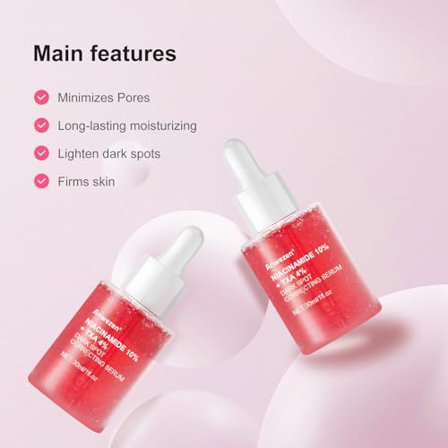 Niacinamide Serum 10% + TXA 4% Acid for Face,Hyaluronic Acid Serum for Women,Dull Skin & Fine Lines,Korean Glass Skin,Fragrance-Free (60ml /2 fl.oz.)
