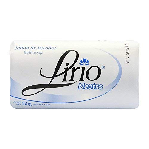 Jabon Neutro Neutral Soap Lirio for Facial Use with Crema la Milagrosa and Tia Mana (Pack of 2)