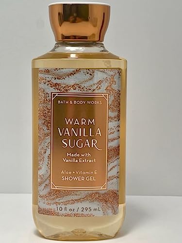 Bath and Body Works Warm Vanilla Sugar Shower Gel Wash 10 Ounce