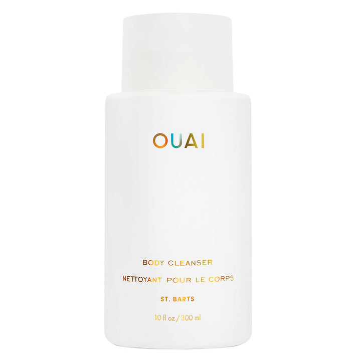 OUAI Body Cleanser, St. Barts - Foaming Body Wash with Jojoba Oil and Rosehip Oil to Hydrate, Nurture, Balance and Soften Skin - Paraben, Phthalate and Sulfate Free Skin Care Products (10 Fl Oz)