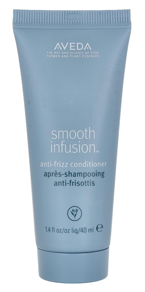 Aveda Smooth Infusion Anti-Frizz Conditioner | Smoothing Conditioner | Frizz Control | Protects Against Humidity | Silicone Free | for Medium and Thick Hair | 99% Naturally Derived*, 1.3 Fl Oz