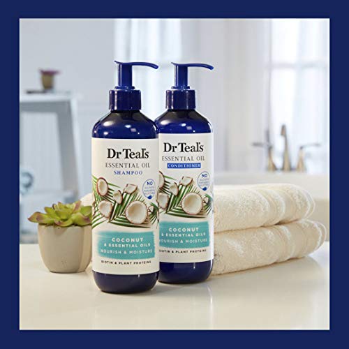 Dr Teal's Conditioner, Coconut & Essential Oils 16 Fl Oz