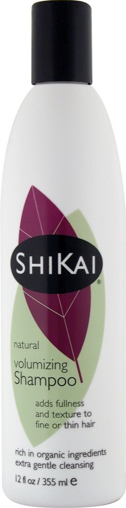 ShiKai Shampoo, Volumizing, Natural, 12-Ounces (Pack of 3)