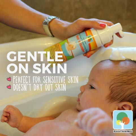 Raise Them Well ToxicFree® Foaming Baby Shampoo N' Body Wash | 7.5 fl oz
