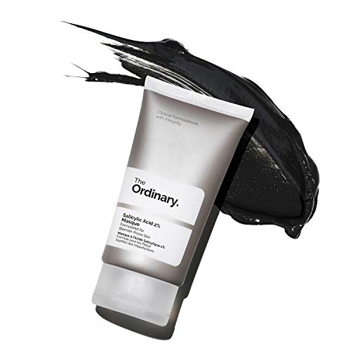 THE ORDINARY Salicylic Acid 2% Masque, Clarifying Charcoal & Clay Mask for Blemish-Prone Skin, 1.7 Fl Oz