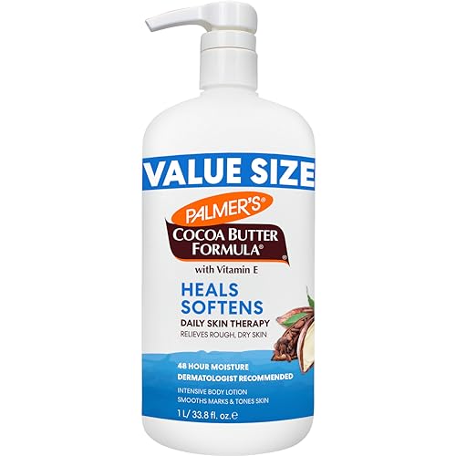 Palmer's Cocoa Butter Formula Daily Skin Therapy Lotion, Pump Bottle, 33.8 Ounces