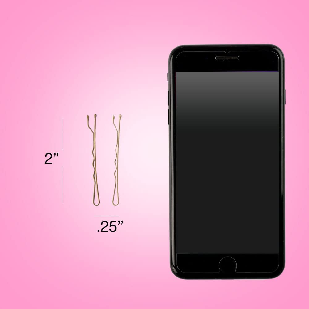 Scunci No-slip Grip Beautiful Blends Blonde Bobby Pins, 48-Count