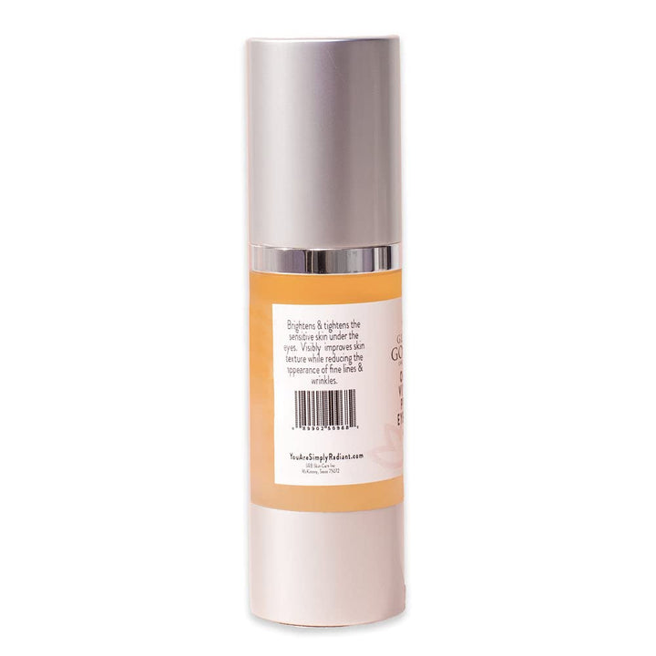 Simply Radiant Organic Vitamin C Skin Peptide Eye Cream for Dark Circles | Eye Cream for Wrinkles & Anti Aging Skin Care