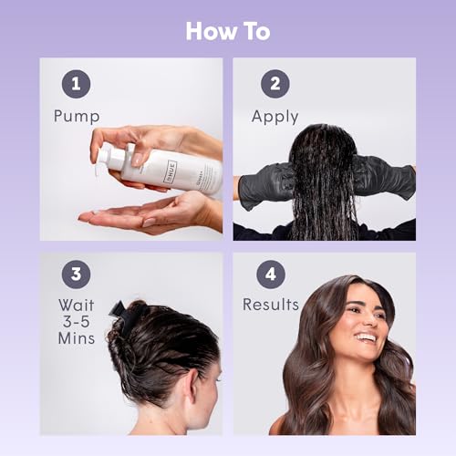 dpHUE Gloss+ Toning, Green - Deep Condition & Neutralize Brass - For Dark Hair, Red Warmth, Dark Brown - Anti-Brass Treatment, Hair Conditioner - Vegan, Leaping Bunny - 6.5 oz