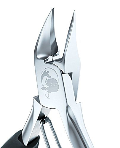 Fox Medical Equipment Heavy Duty Nail Clippers for Thick Nails - Best Professional Toenail Clippers for Men Women Seniors - Large Medical Grade Podiatrist Nail Nippers Toe Clipper for Ingrown Nails