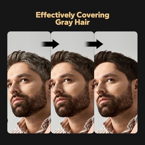 HyperHair Dark Brown Hair Dye Shampoo, Shampoo for Color Treated Hair, Hair Dye Shampoo 3 In 1, Hair Dye, Shampoo for Gray Hair for Women & Men, Long Lasting & Coverage