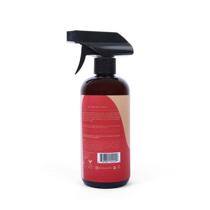 As I Am JBCO Water - 16 ounce - Nano Curl Strengthener - Moisturizes and Detangles - Anti-Frizz - Increases Fiber Strength - Enriched with Jamaican Black Castor Oil, Vitamin C, and Vitamin E