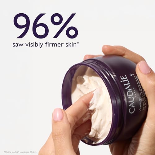 Caudalie Vinosculpt Lift & Firm Body Cream, Smoothing, Toning and Firming, with Shea Butter, 8.4 oz