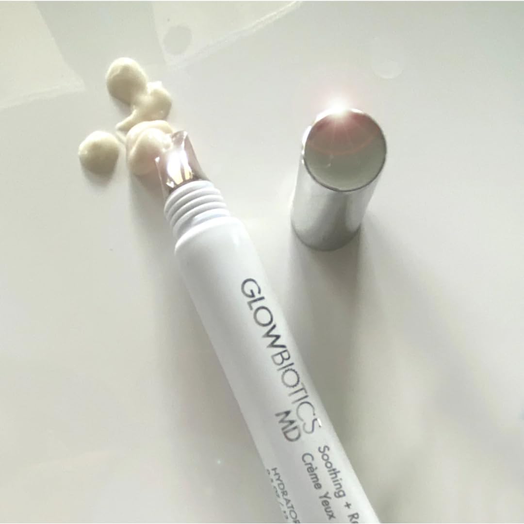 Glowbiotics MD Soothing Plus Revitalizing Eye Cream.
