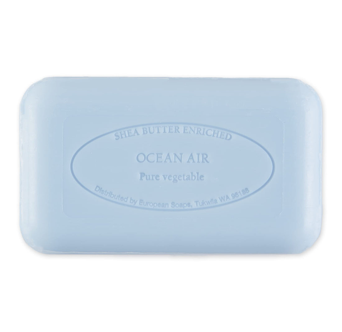 Pre de Provence Artisanal French Soap Bar Enriched sith Shea Butter, Ocean Air, 150 Gram