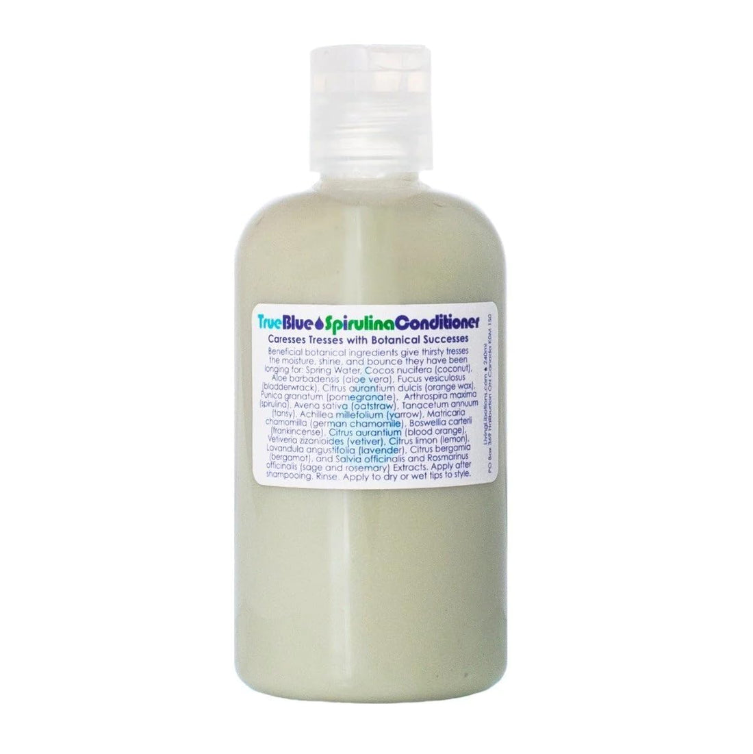 Living Libations - Organic / Wildcrafted True Blue Spirulina Conditioner (8.11 oz / 240 ml)