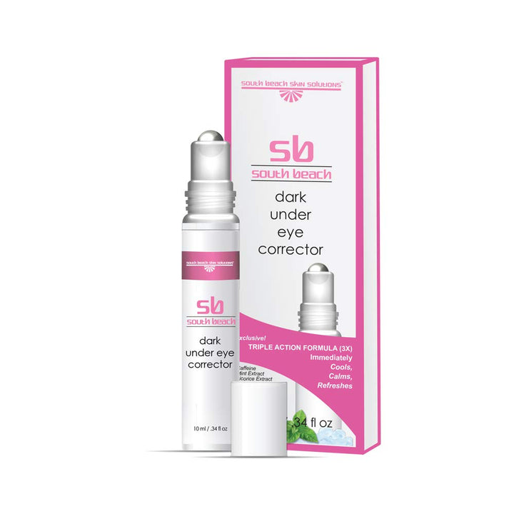 South Beach Dark Under Eye Corrector for Dark Circles Under the Eyes (2 pak) by South Beach Skin Solutions