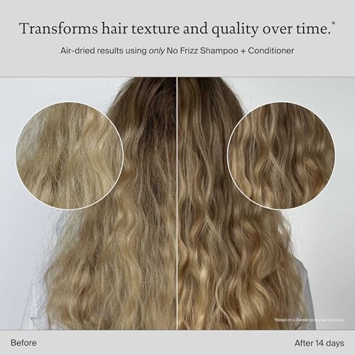 Living Proof No Frizz Shampoo, Controls Frizz, Smoothes and Softens Hair for All Hair Types, 8 oz