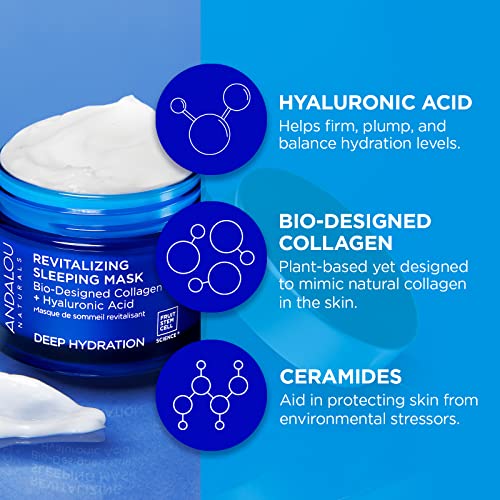 Andalou Naturals DEEP HYDRATION Revitalizing Sleeping Mask