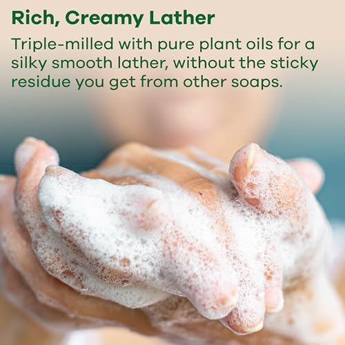 Australian Botanical Soap, 6.6 OZ, Triple Milled Bars made with Pure Plant Oil, a Natural Soap Base and Enriched with Organic Shea Butter, for Men, Women and All Skin Types, Variety Pack of 8