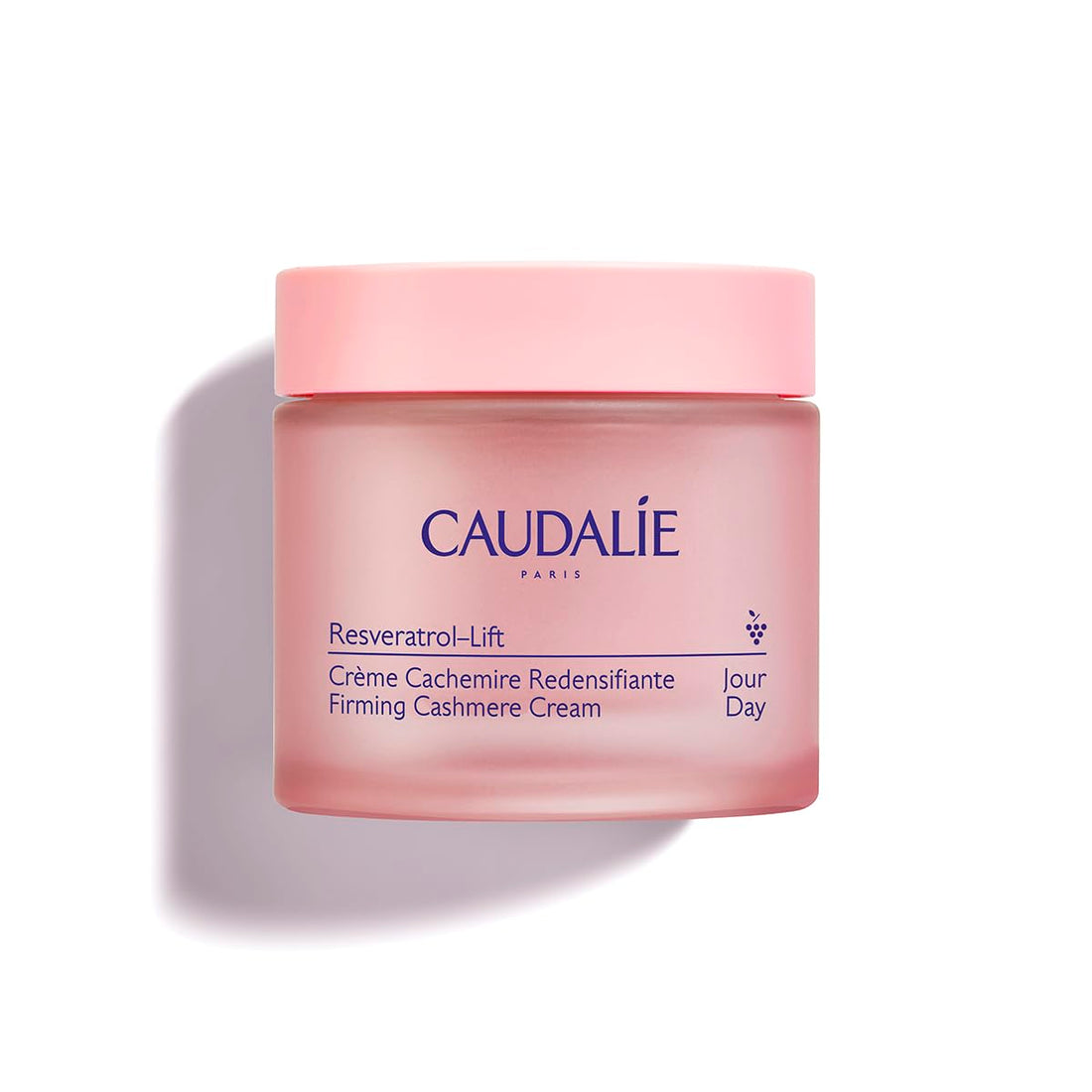 Caudalie Resveratrol Lift Retinol Alternative Firming Cashmere Cream, Anti-Aging Moisturizer with Resveratrol, Hyaluronic Acid & Vegan Collagen, Refillable Jar, 1.6 oz