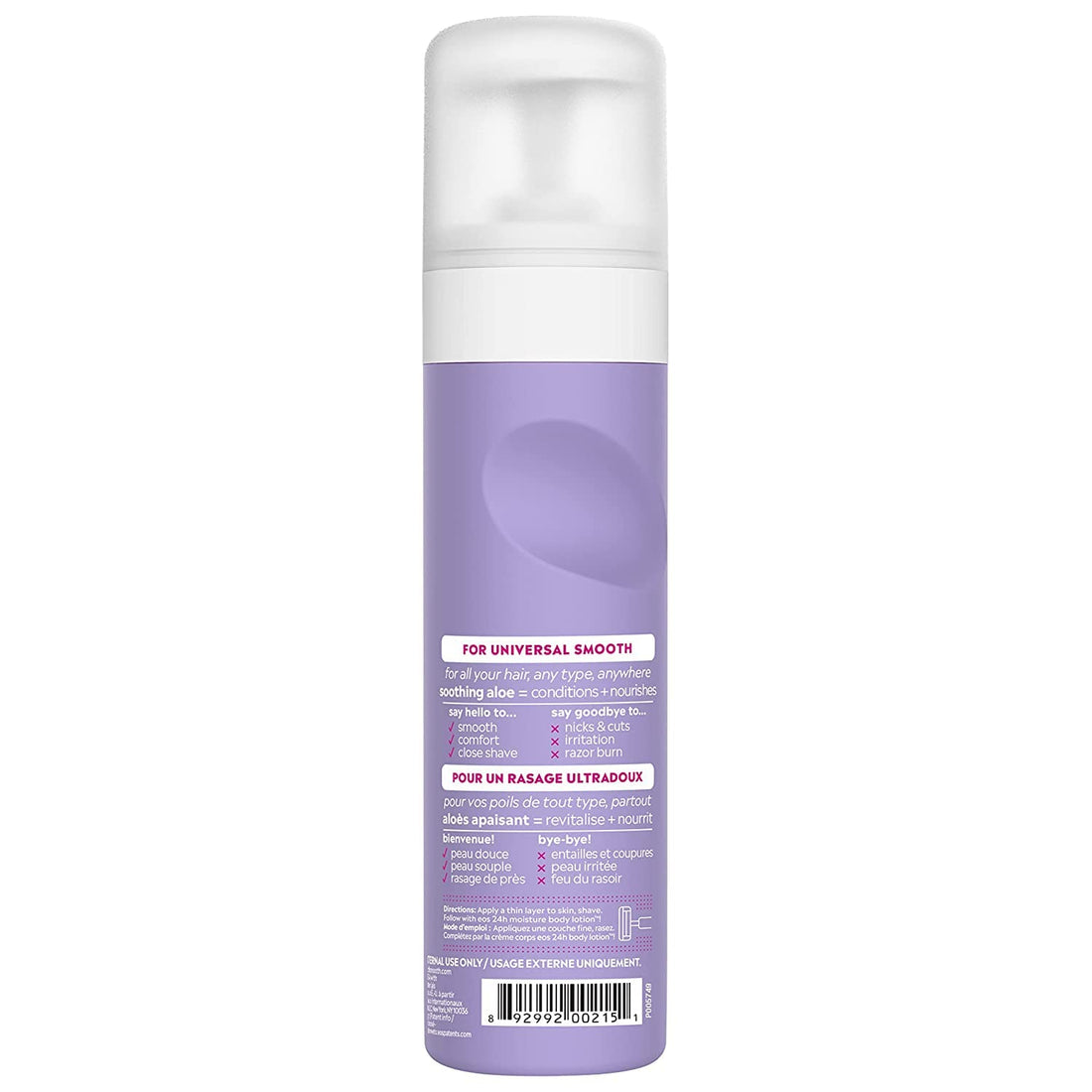eos Shave Cream, Ultra Moisturizing, Lavender Jasmine 7 fl oz (207 ml)