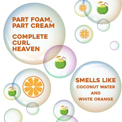 OGX Locking + Coconut Curls Decadent Creamy Mousse, 7.9 Ounce