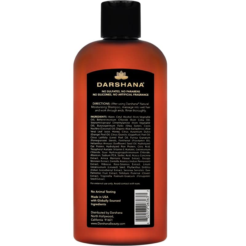 Darshana Natural Moisturizing Conditioner with Ayurvedic Botanicals - Color Safe
