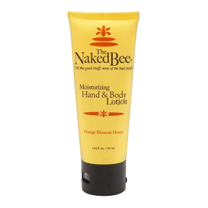 The Naked Bee Nourishing Body Lotion for All Skin Types (2.25oz) Moisture Replenishing Lotion for Dry Skin with Orange Blossom Honey- Skin care for Body