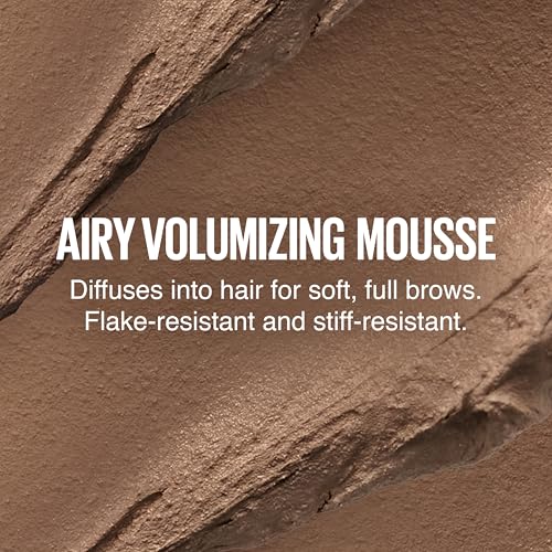 Maybelline Superfluff Volumizing Brow Mousse, All Day Tinted Brow Gel For Soft Full Brows, Blonde, 1 Count