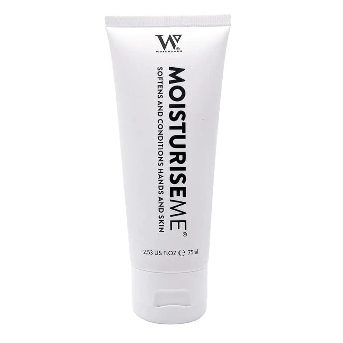 Watermans MoisturiseMe® softens and conditions hands and skin, Hand cream with Allantoin, Cupuacu butter, Shea butter, Almond Oil and Cocoa butter great for sore cracked working hands. UK made