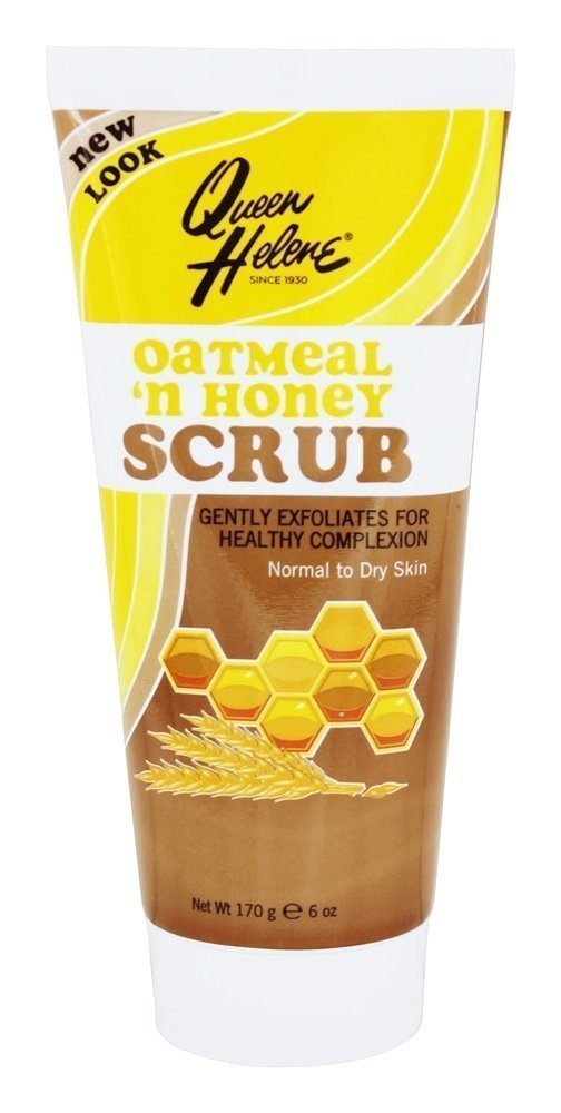 Queen Helene Oatmeal N Honey Facial Scrub 6oz. Tube (3 Pack)
