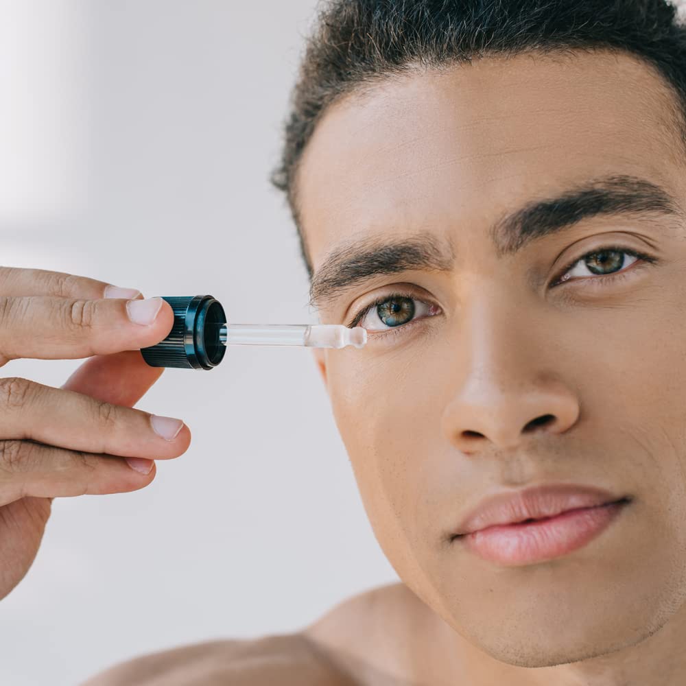 Gentlehomme Men's Anti-Aging Retinol Serum - Hydrating Serum with Hyaluronic Acid, Vitamin B6, and Aloe Vera - Reduces Signs of Aging, Dark Spots, and Fine Lines