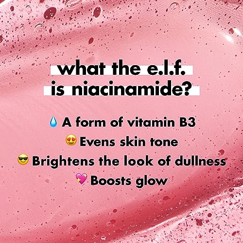 e.l.f. Power Grip Primer + 4% Niacinamide Mini, Gel-Based & Hydrating Face Primer, Evens Skin & Brightens, Grips Makeup, Vegan & Cruelty-Free