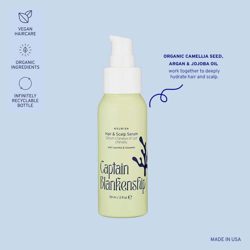Captain Blankenship Mermaid Hair Oil, 1oz Bottle