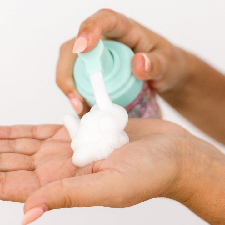 Bella & Bear Sweet 'n' Sassy Watermelon Foaming Shower Gel & Bubble Bath with Pump, Travel Size