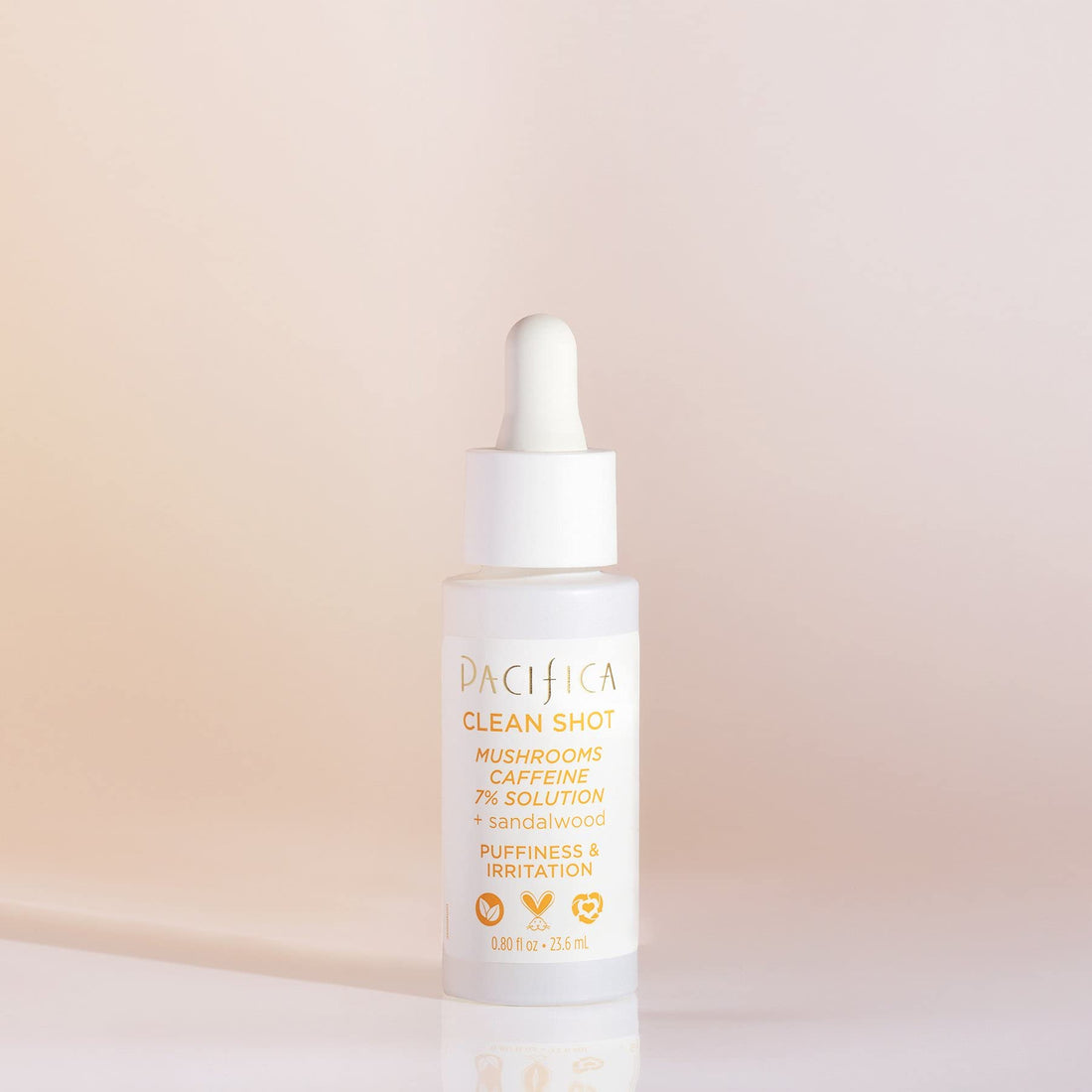 Pacifica Clean Shot Mushrooms and Caffeine 7 Percent Unisex 0.8 oz